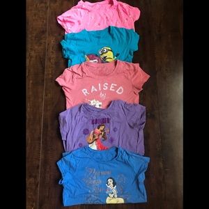 Girls T-shirts size 10/12